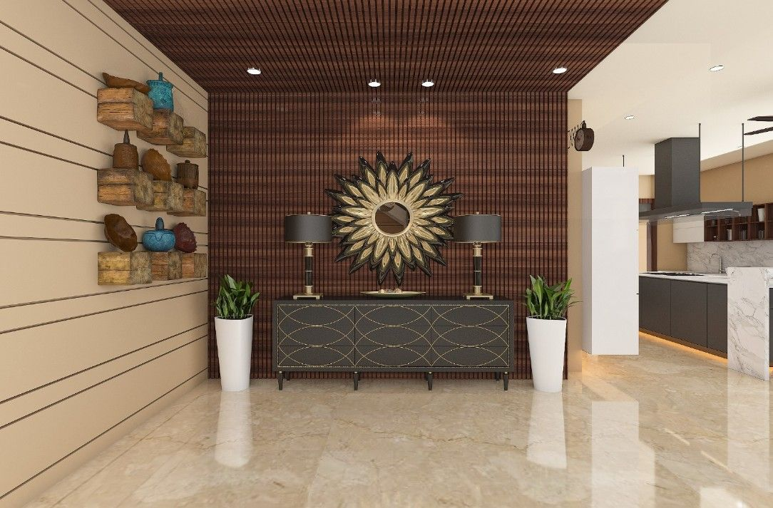 Interior Layout Plan for Home Entrance